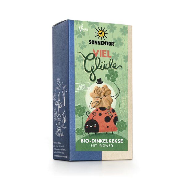 Viel Glück! Kekse bio 100 g, Packung | © SONNENTOR